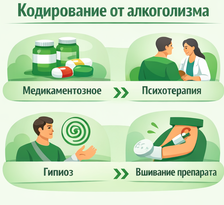 кодирование от алкоголизма в Лениногорске Санати